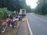 Colisão envolvendo caminhão de São José do Cedro deixa dois feridos 