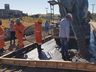 VÍDEO: inicia a concretagem da BR 163 em São José do Cedro