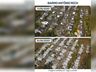 Imagens aéreas mostram reconstrução pós-tornado em bairro de Descanso