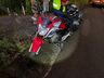 Motociclista sofre queda ao colidir com cachorro no interior de SMO 