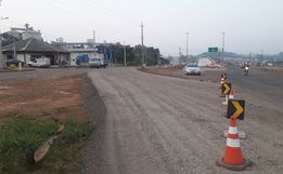 DNIT promove alteração do tráfego em trecho da BR 163 em São José do Cedro; veja desvios