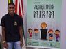 Haitiano John Pierre assume como vereador mirim em SMOeste