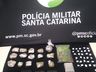 Polícia prende três homens por tráfico e apreende 12 pés de maconha em Mondaí
