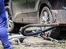 Acidente deixa ciclista ferido em São Miguel do Oeste