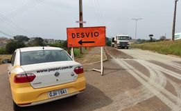 ATENÇÃO: novo desvio na via periférica altera trânsito da BR 163; entenda