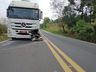 Caminhão do Extremo Oeste se envolve em acidente com morte na BR-163 no PR