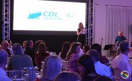 Cerca de 300 associados da CDL participam de evento em comemoração aos 47 anos