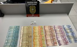 Polícia prende homem e apreende mais de R$ 7 mil em espécie em SMOeste
