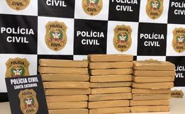 Polícia Civil prende mulher que transportava 20 quilos de droga em Maravilha