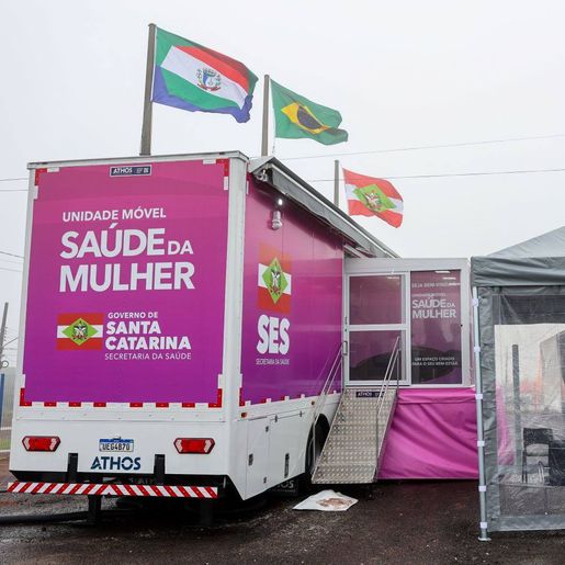 Unidade Móvel da Saúde da Mulher vai atender pacientes de Descanso