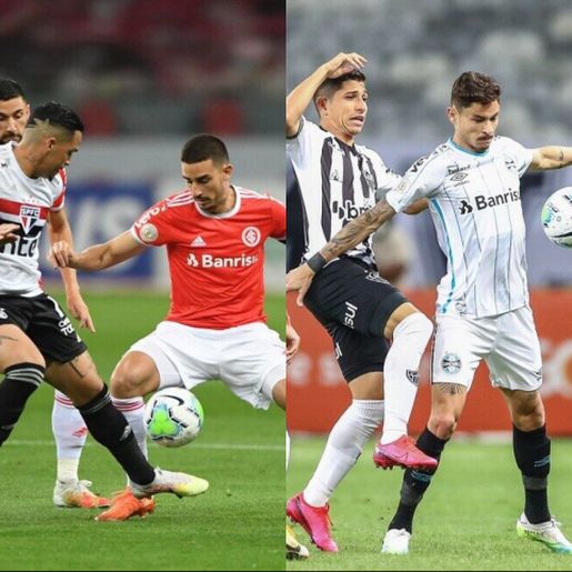 Dupla Grenal não se dá bem na rodada do final de semana 