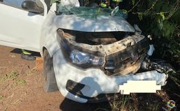 Colisão frontal entre carros deixa homem morto na SC-163