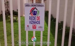 PM diz que Rede de Vizinhos ajuda a reduzir crimes em São Miguel do Oeste