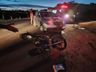 Jovem fica ferida em colisão entre carro e moto no interior de Itapiranga 