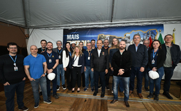 Governador Jorginho Mello inaugura usina solar da Celesc em São José do Cedro