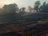 Bombeiros combatem dois incêndios em vegetação no interior 