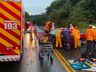 Condutor fica gravemente ferido em acidente na SC-157