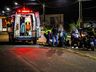 Mulher fica ferida em colisão entre carro e moto em SMO; assista 