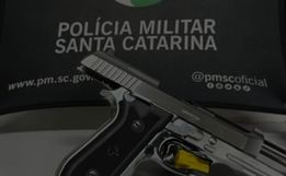 Homem é preso com pistola carregada em restaurante de São Bernardino