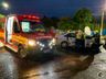Colisão entre dois carros deixa mulher ferida em SMOeste 