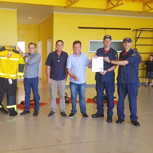 Sede dos Bombeiros recebe R$ 200 mil em novos equipamentos