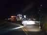 Acidente entre caminhão e carro deixa uma pessoa ferida na BR-163