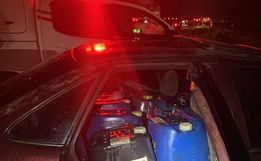 Polícia Militar prende contrabando de óleo diesel em Dionísio Cerqueira