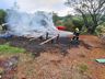 Casa é destruída por incêndio no interior de SJCedro