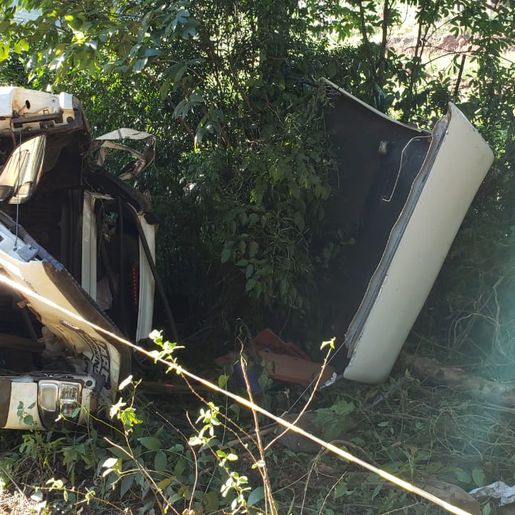 Colisão entre dois carros deixa uma vítima fatal na SC 283 em Riqueza 