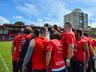 No detalhe, São Miguel Indians é superado por Cascavel Olympians; fotos
