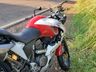 Motociclista fica ferido em saída de pista na SC 163 em Iporã do Oeste