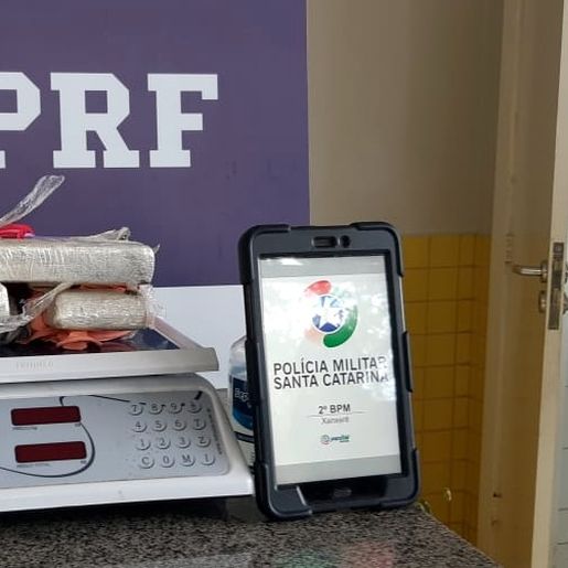 PRF e PM apreendem 2,5 kg de maconha escondida em tanque de gasolina na BR-282 