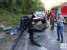 Condutor de carro com placas de SMO morre em acidente na BR-282