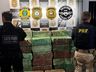 Mais de uma tonelada de maconha é apreendida no Oeste de SC