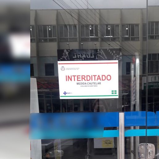 Empresa é interditada no centro de São Miguel do Oeste
