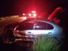 Carro e caminhão batem de frente na SC-161 