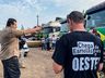 VÍDEO: Caminhoneiros realizam carreata em São Miguel do Oeste