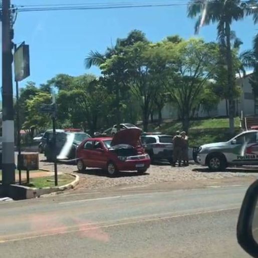 Ladrões são presos após assalto a família no interior de Descanso 