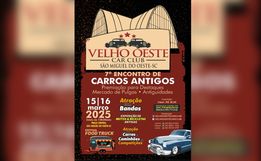 São Miguel recebe encontro de carros antigos com expectativa de 600 veículos e 15 mil visitantes