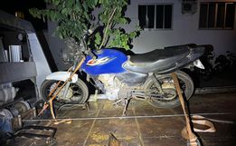PM recupera motocicleta furtada há três anos em São Miguel do Oeste