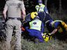 VÍDEO: Condutor foge de abordagem policial e capota veículo em Bandeirante 