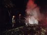 Incêndio no interior de São Lourenço do Oeste mobiliza bombeiros 