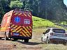 Galpão é destruído por incêndio no interior de Descanso