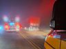 Incêndio em carreta é controlado pelo motorista na BR-163