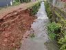Margens do Rio Cedro desmoronam devido ao excesso de chuvas registradas nas últimas semanas