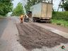 Empresa realiza Operação Tapa Buracos na SC 163