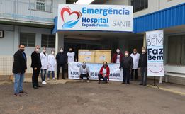 Hospital Sagrada Família recebe máquina de raio-x móvel