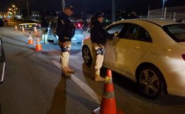PRF flagra 284 motoristas embriagados e registra 70 acidentes nas BRs catarinenses