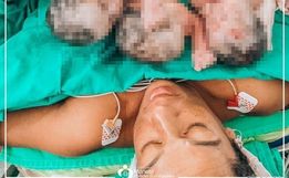 Confira como estão os trigêmeos que perderam a mãe em Itajaí