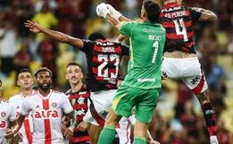 Inter sai na frente, mas Flamengo busca empate por 1 a 1 na estreia do Brasileirão